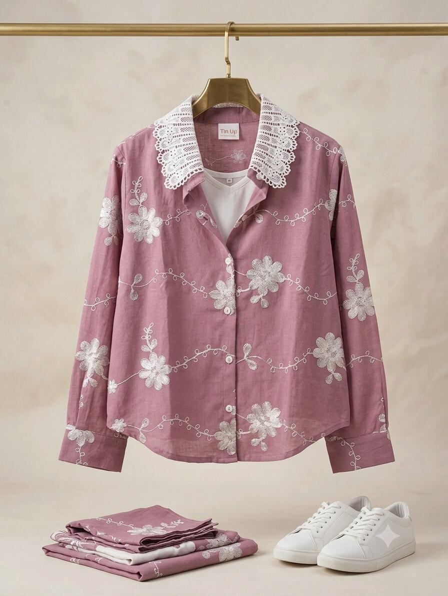 The Rosy Bloom Top